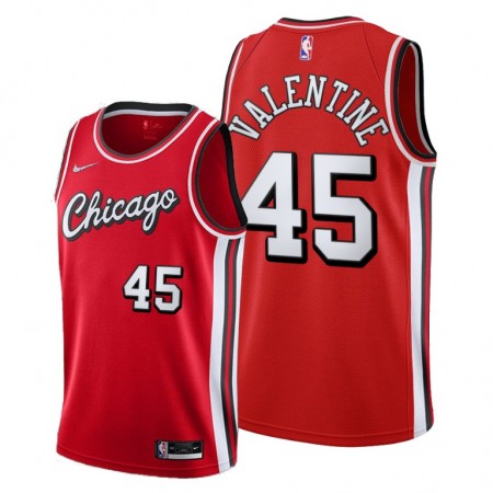 Maillot Basket Chicago Bulls Denzel Valentine 45 Nike 2021-22 City Edition Throwback Swingman - Homme